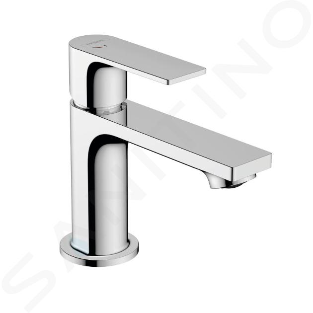 Hansgrohe Rebris E - Miscelatore da lavabo, con sistema di scarico, CoolStart, cromo 72553000