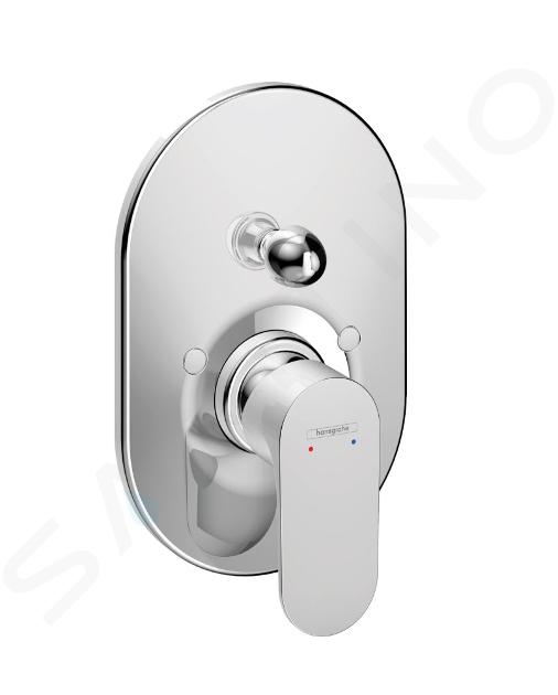 Hansgrohe Rebris S - Vaňová batéria pod omietku, s telesom, chróm 72448000