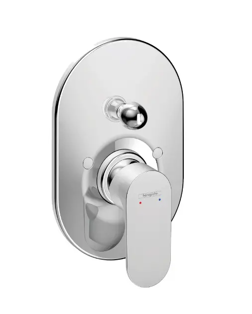 Hansgrohe Rebris S - Baterie cadă încastrată, crom 72449000