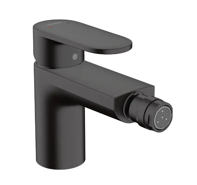 Hansgrohe Vernis Blend - Bidesekoitin, jossa on suihkulähde, mattamusta 71218670