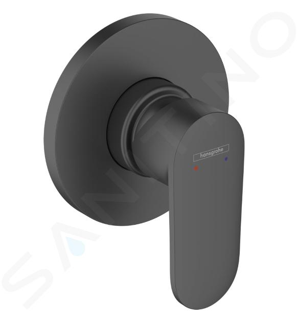 Hansgrohe Vernis Blend - Grifo empotrado de ducha, con cuerpo de montaje, negro mate 71663670