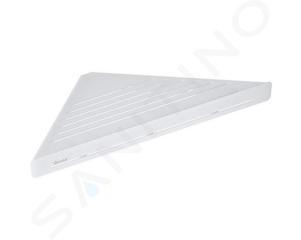 Ravak Slim - Tablette d'angle, blanc/blanc X07P652