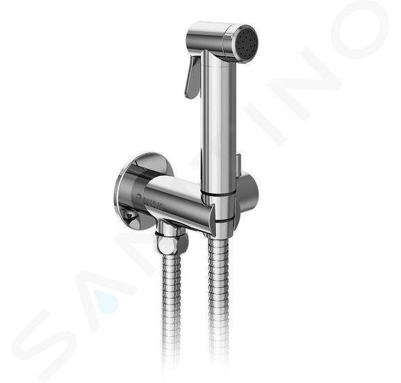 Ravak Armaturen - Wandventil mit Bidet-Handbrause, Chrom X070166