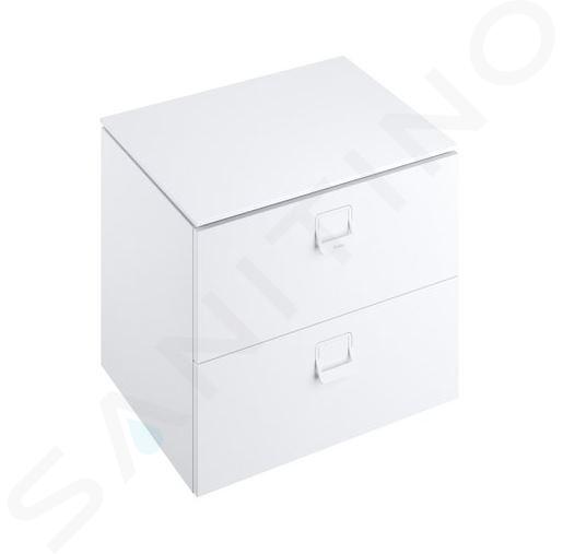 Ravak Comfort - Piastra lavello 60x46x2 cm, bianco lucido X000001379