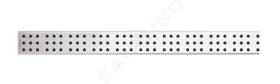 Alcadrain Rošty - Rošt na líniový podlahový žľab 55 cm, nerezová lesk CUBE-550L