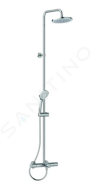 Ideal Standard CeraTherm - Set de douche avec thermostat de baignoire, diamètre 20 cm, 3 jets, chrome A7590AA