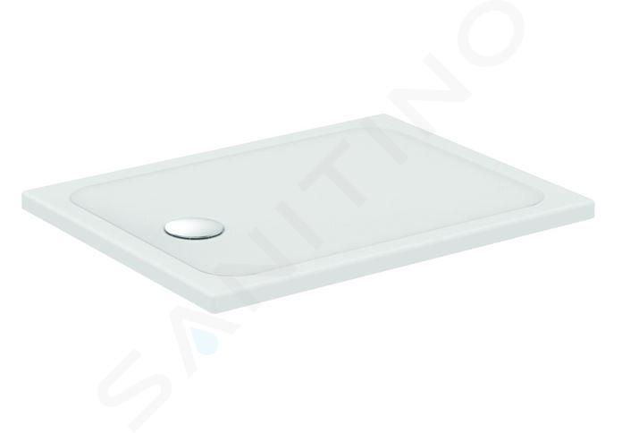 Ideal Standard Connect 2 - Plato de ducha 900x700 mm, desagüe a la izquierda, blanco R036401