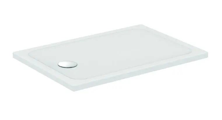 Ideal Standard Connect 2 - Duschtasse, 100x70 cm, Ablauf links, weiß ...