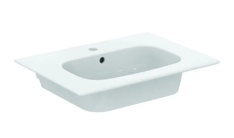 Ideal Standard i.Life A - Umývadlo 64x46 cm, s prepadom, otvor na batériu, biela T461901