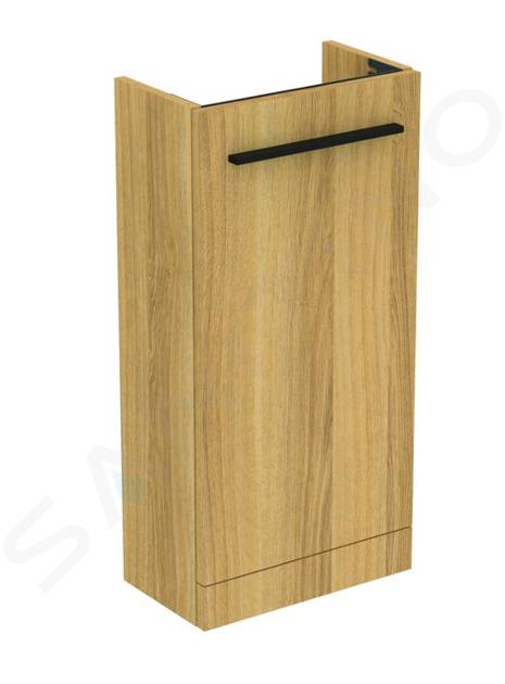 Ideal Standard i.Life S - Meuble de lavabo, 35x20x73 cm, 1 porte, chêne naturel T5303NX