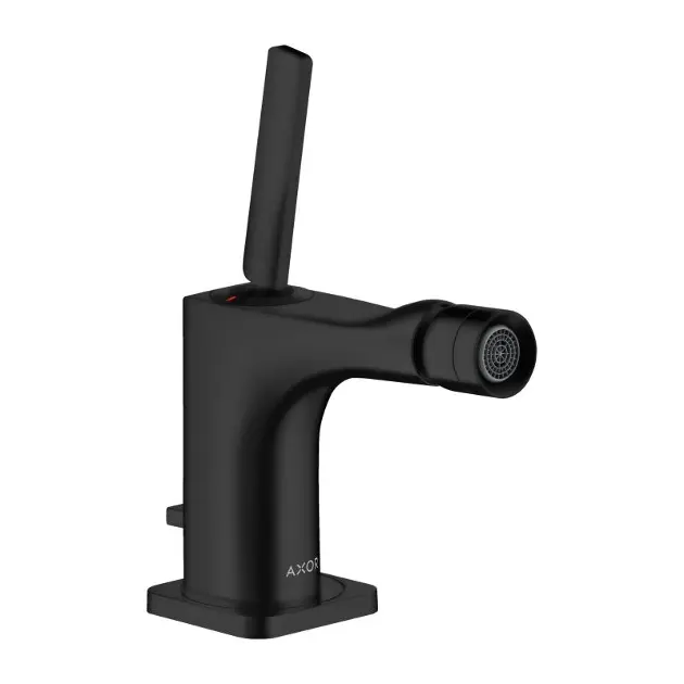 Axor Citterio E - Bidet-Einhebelmischer mit Auslauf, schwarz matt 36120670