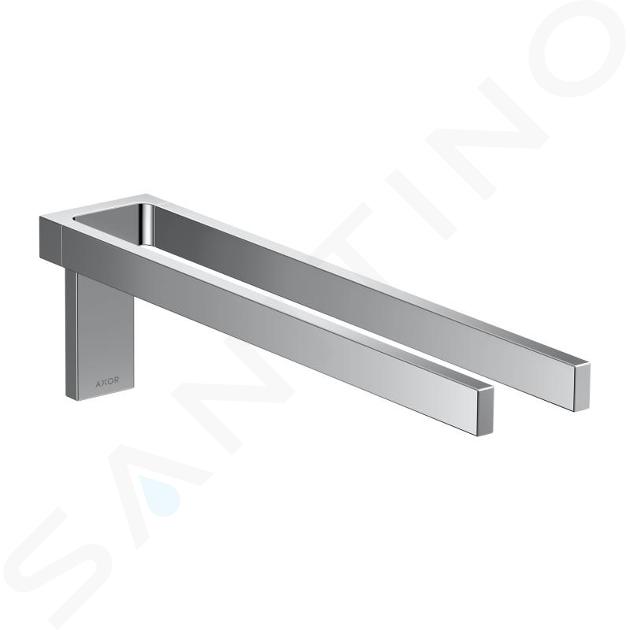 Axor Universal Rectangular - Wieszak na ręcznik, długość 380 mm, chrom 42622000