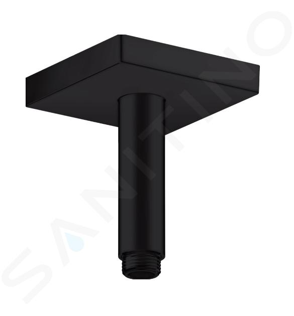 Axor Duchas - Brazo de ducha de techo, 10 cm, negro mate 26437670