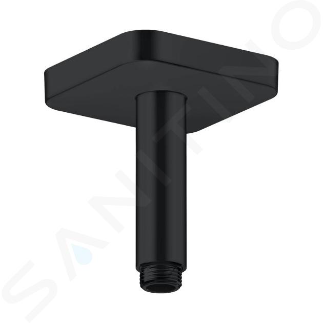 Axor Duchas - Brazo de ducha de techo, 10 cm, negro mate 26965670