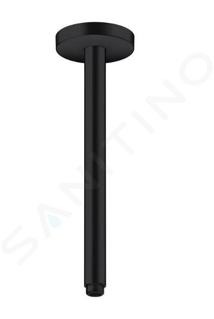 Axor Duschprogramm - Deckenanschluss, 30 cm, schwarz matt 26433670