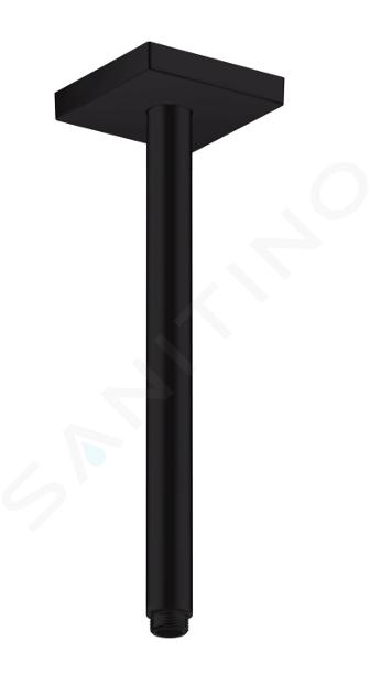 Axor Elementi doccia - Braccio doccia a soffitto, 300 mm, nero opaco 26438670