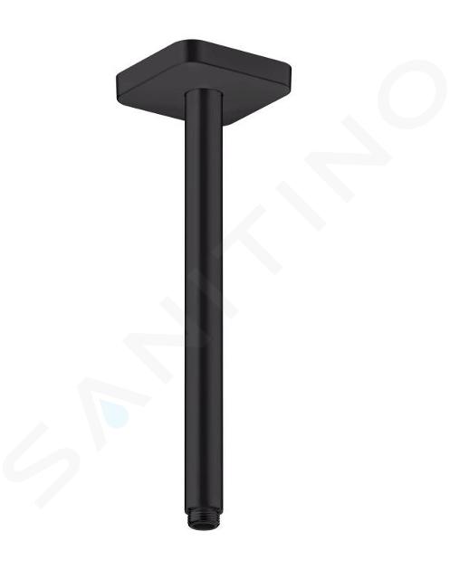 Axor Elementi doccia - Braccio doccia a soffitto, 300 mm, nero opaco 26966670