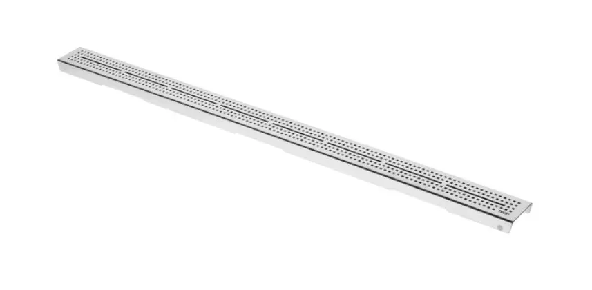 Tece TECEdrainline - Griglia Quadratum per canalina doccia 800 mm, acciaio inox spazzolato 600851