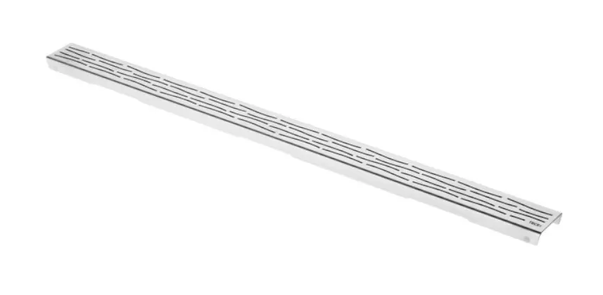 Tece TECEdrainline - Grille Organic pour caniveau de douche 1500 mm, inox poli 601560