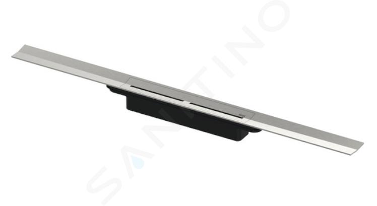 Tece TECEdrainprofile - Canalina doccia 800 mm, acciaio inox spazzolato 670800