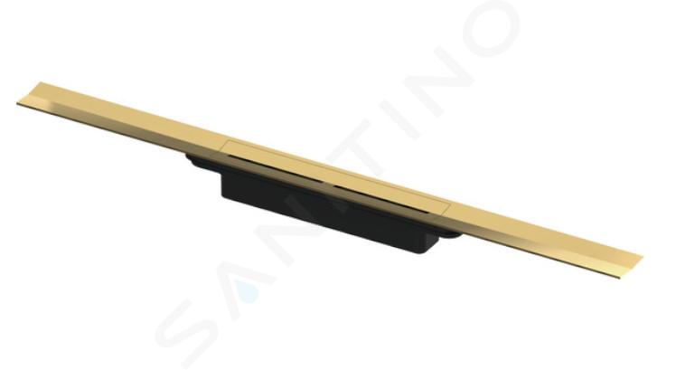 Tece TECEdrainprofile - Canalina doccia 800 mm, oro ottico lucido 670812