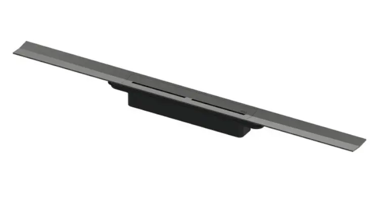 Tece TECEdrainprofile - Zuhanyzó vályú 1000 mm, csiszolt fekete króm 671001