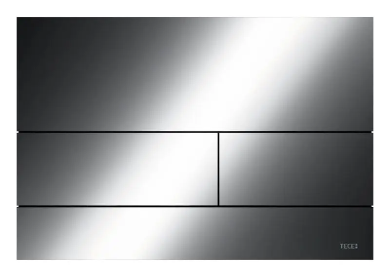 Tece TECEsquare - Bedieningsplaat, glanzend zwart chroom 9240837 ...