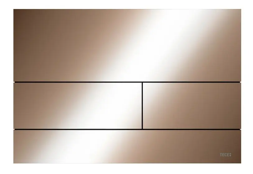 Tece TECEsquare - Bedieningsplaat, glanzend roze goud 9240841 | Sanitino.nl
