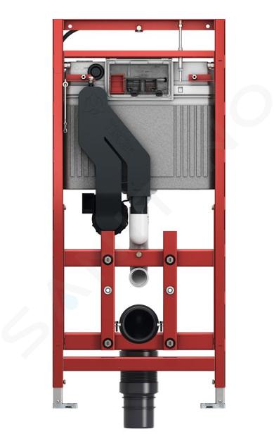 Tece TECElux - Módulo de instalación empotrada para inodoro suspendido, altura ajustable, extracción de olores, altura de montaje 1,12 cm 9600400