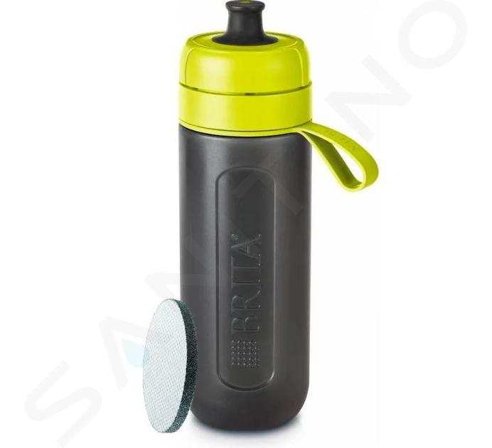 Brita Accesorii - Sticlă cu filtru, volum 0,6 l, 1x filtru, verde/gri 1020338