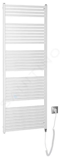 Aqualine Chauffage - Sèche-serviettes Tondi-E, 60x169 cm, 800W, blanc DE490T