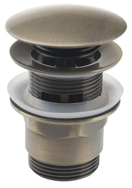 Aqualine Príslušenstvo - Uzatvárateľná umývadlová výpusť, ClickClack, bronz TF7001A