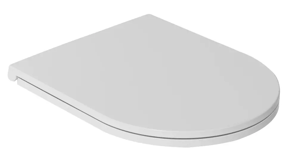 Sapho Isvea - Toalettstol INFINITY Slim, mjukstängande, vit 40KF0200I-S