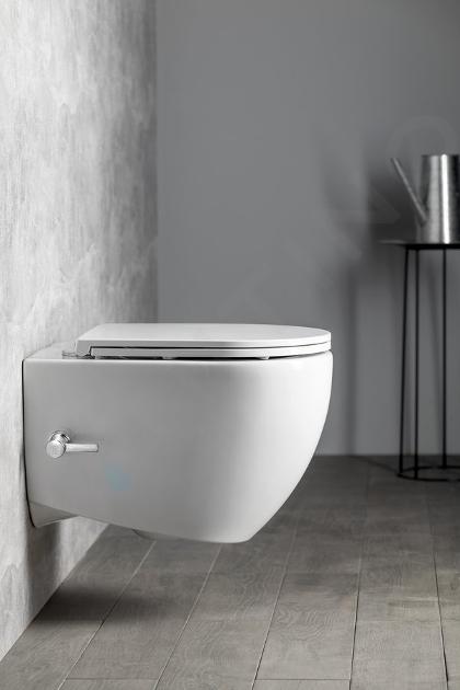 Sapho Isvea Purity - WC suspendu avec douchette de bidet, blanc