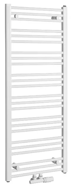 Bruckner Albrecht - Heizelement 50x125 cm, Zentralanschluss, weiß 600.114.4