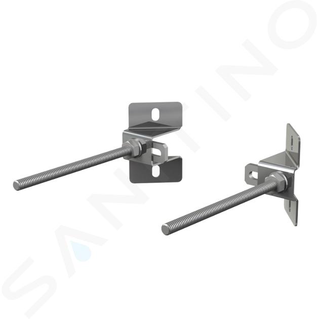 Alcadrain Tartozékok - Adapter sarokbeépítéshez, rozsdamentes acél M918