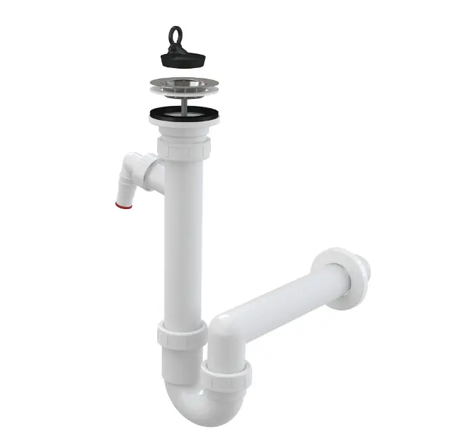 Alcadrain Sifons - Spoelbak, diameter 70 mm, met aansluiting, kunststof A810-DN40