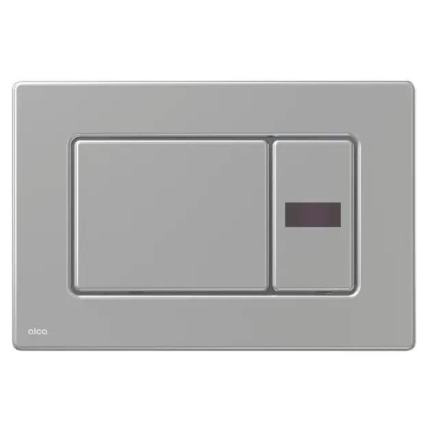 Levně Alca Ovládací tlačítka - Elektronické ovládání splachování, Antivandal, pro instalační moduly Slim, síťové napájení, nerez M279S-SLIM