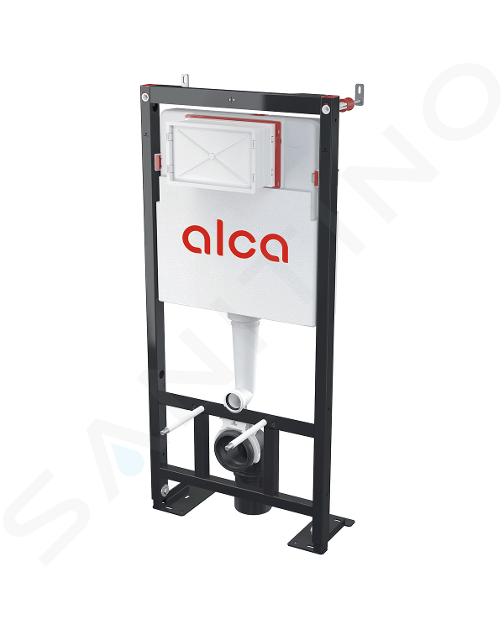 Alcadrain Moduli di installazione - Installazione a parete per WC sospeso, dispenser di pastiglie, per installazione a secco, altezza di costruzione 1,02 m AM101/1120F