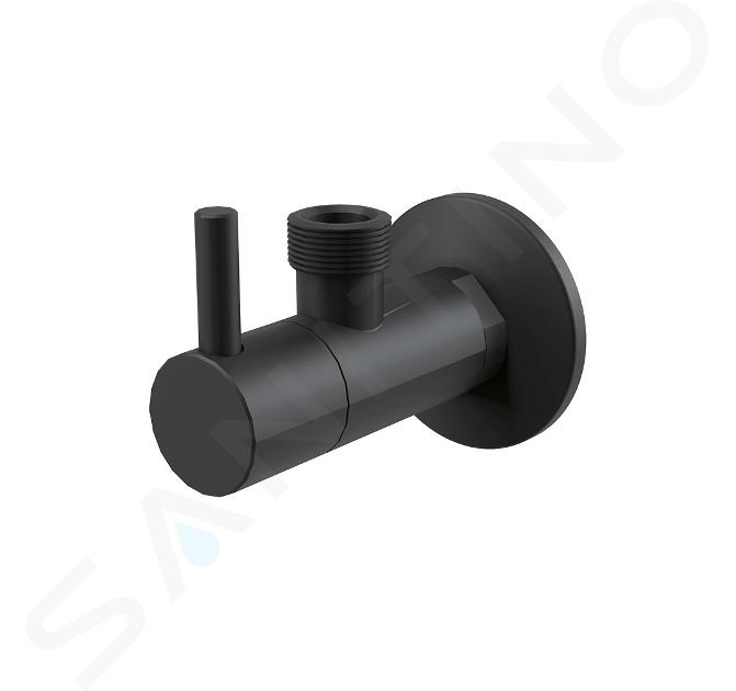 Alcadrain Robineți - Robinet de colț cu filtru, negru mat ARV003-BLACK