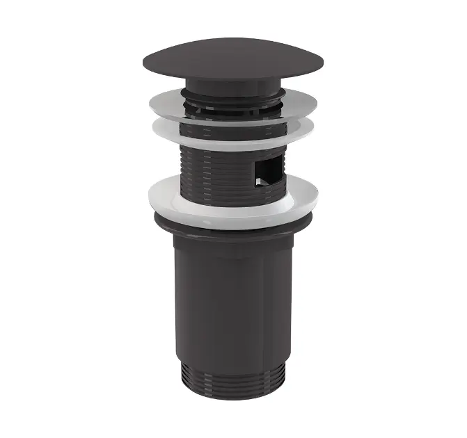 Levně Alca Příslušenství - Umyvadlová výpusť, ClickClack, matný kartáčovaný gun metal A392-GM-B