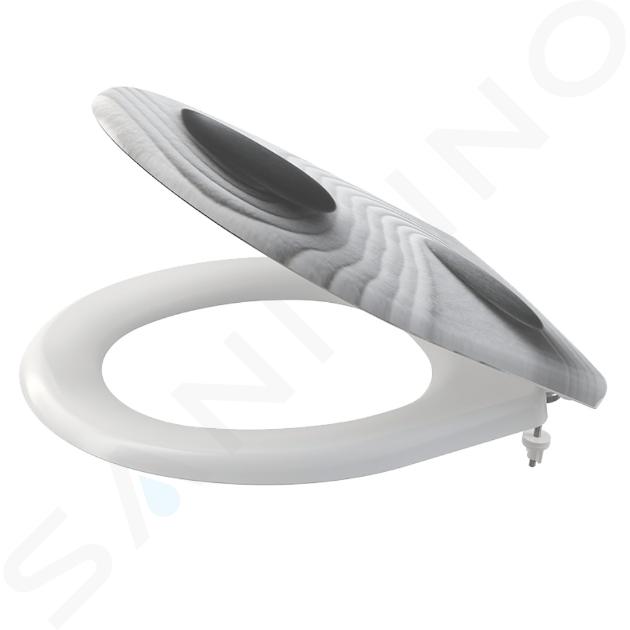 Alcadrain Asientos de WC - Asiento de WC, SoftClose, blanco/zen A604 ZEN