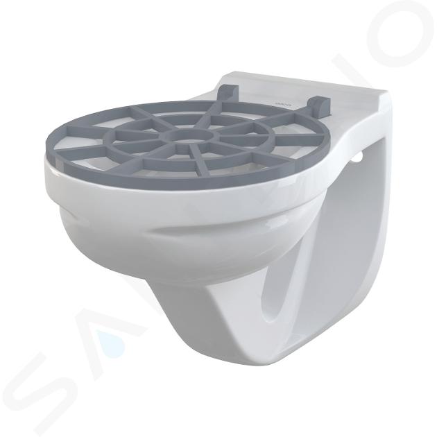 Alcadrain Ceramica - Pilozzo sospeso, con griglia, bianco WS ALCA