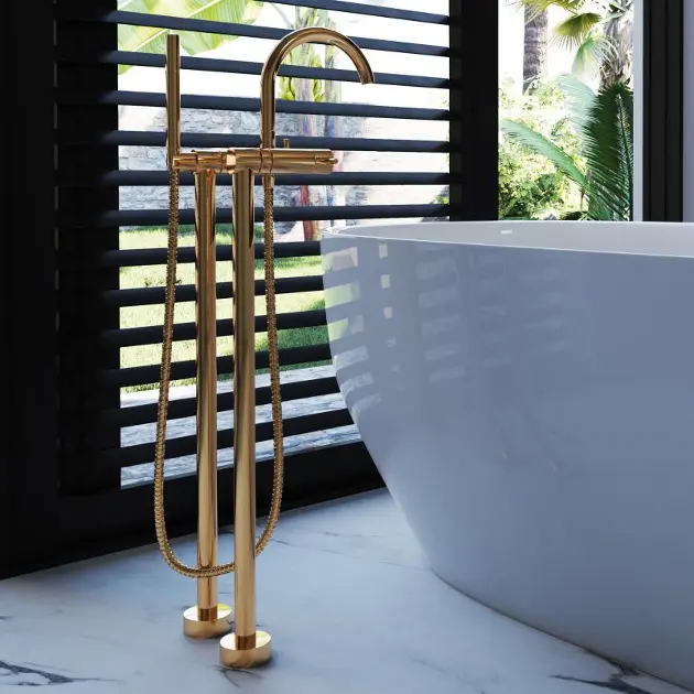 Bouchon de remplissage de baignoire chromé 42.5 Tecom