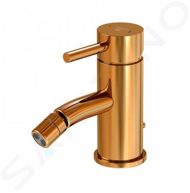 Steinberg 100 - Mitigeur de bidet avec vidage, rose gold 100 1300 RG