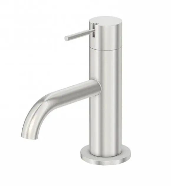 Steinberg 100 - Rubinetto non miscelatore per lavabo, nickel spazzolato 100 2500 BN