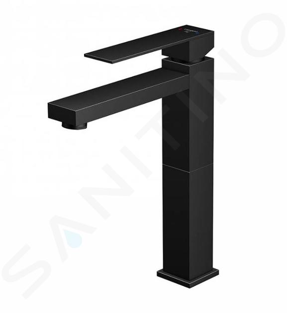 Steinberg 160 - Mitigeur de lavabo, noir mat 160 1710 S