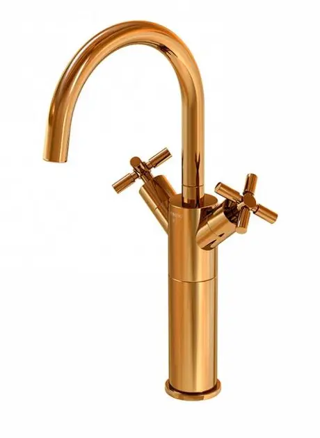 Steinberg 250 - Waschtischarmatur mit Ablauf, Rotgold 250 1550 RG