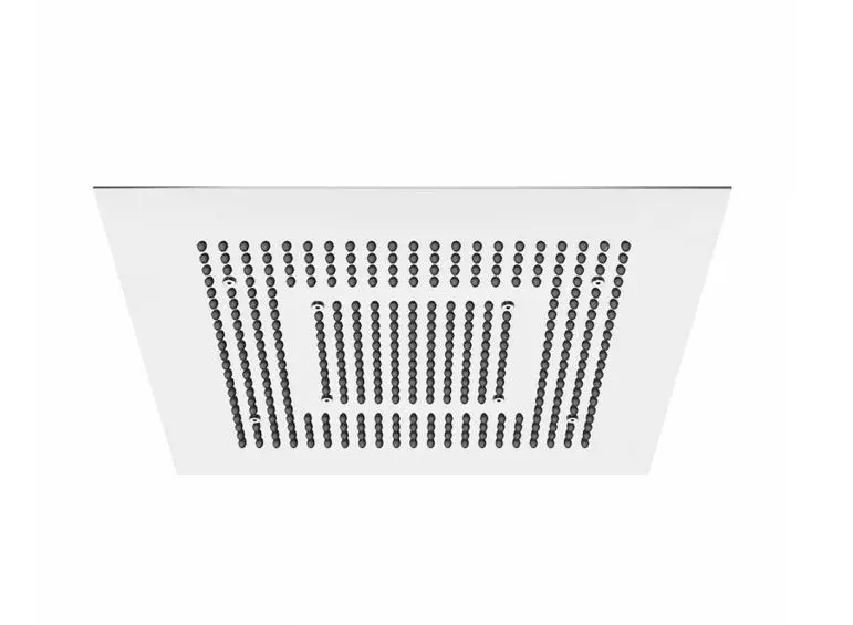 Steinberg 390 - Douche de tête, 600x600mm, 2 jets, inox poli 390 6612