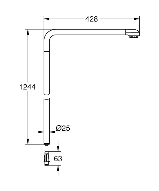 Filtro GROHE Magnesium+Zinco - Ricambio Per Sistemi GROHE Blue, Arricchisce Acqua Con Minerali, 400L